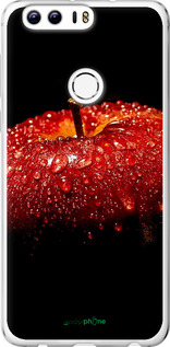 Силіконовий чехол Яблуко для Huawei Honor 8 - 6022u-351 изображение 