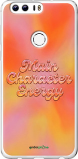 Силиконовый чехол Aura Gradient Main Character Energy Aesthetic Y2K для Huawei Honor 8 - 6783u-351 изображение 