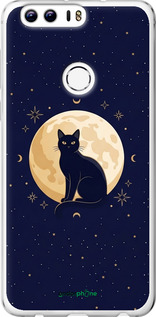 Силиконовый чехол Cute Cat Celestial/Witchy для Huawei Honor 8 - 6787u-351 изображение 