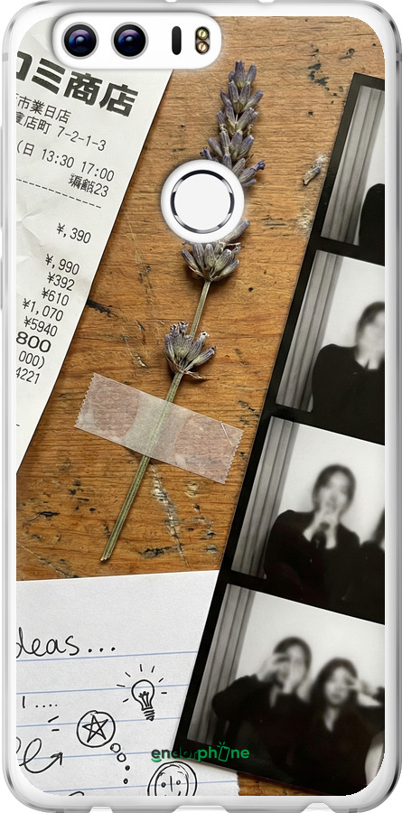 Силіконовий чехол Aesthetic Scrapbook Collage для Huawei Honor 8 - 6773u-351 изображение 