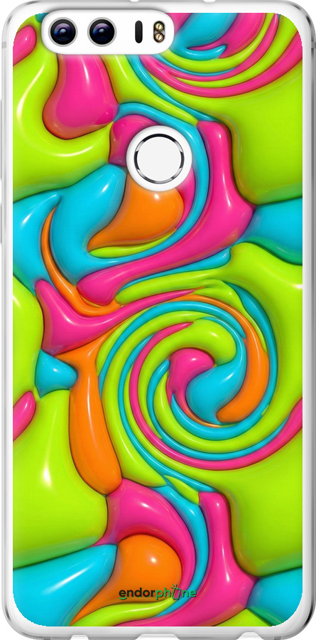 Силіконовий чехол Y2K Jelly Dream для Huawei Honor 8 - 6780u-351 изображение 