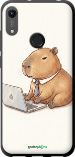TPU чехол 'Funny Capybara CEO Working' для Huawei Honor 8A изображение 1