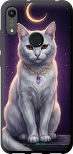 TPU чехол Mystic White Cat Gothic Dark Purple Gold для Huawei Honor 8A - 6805b-1635 изображение 