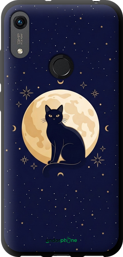 TPU чехол Cute Cat Celestial/Witchy для Huawei Y6s - 6787b-1871 изображение 