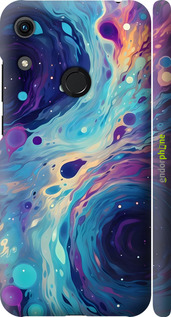 3D пластиковый матовый чехол Арт акварель для Huawei Honor 8A - 6329m-1635 изображение 
