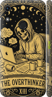 3D пластиковий матовий чехол The Overthinker для Huawei Y6s - 6774m-1871 изображение 