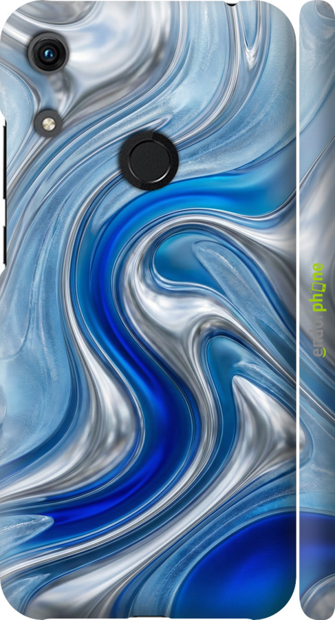 3D пластиковий матовий чехол Liquid Chrome для Huawei Y6s - 6781m-1871 изображение 