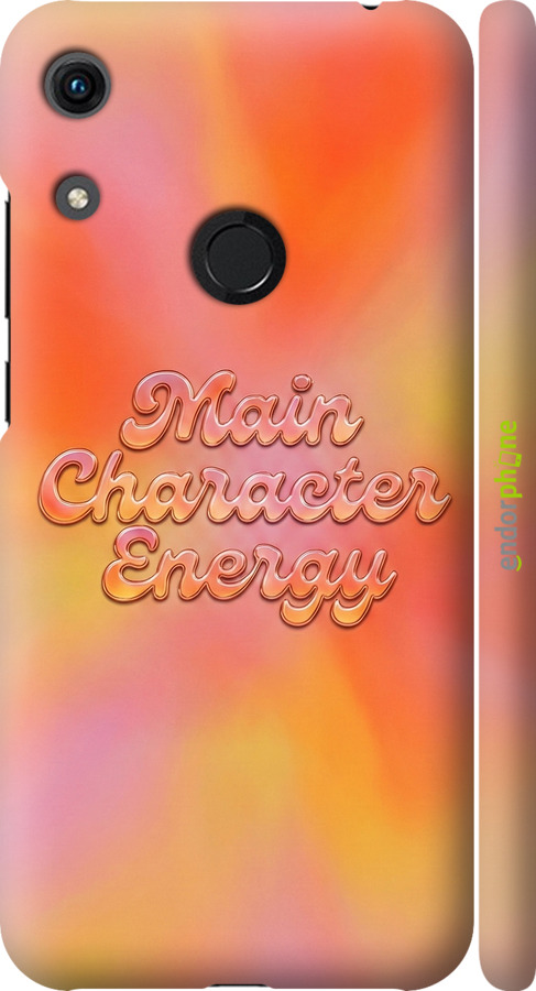3D пластиковый матовый чехол Aura Gradient Main Character Energy Aesthetic Y2K для Huawei Honor 8A - 6783m-1635 изображение 