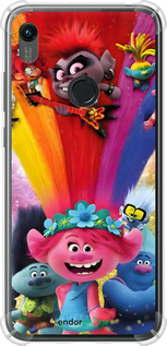 Силіконовий протиударний с посиленими кутами чехол Тролі для Huawei Y6s - 6343sp-1871 изображение 