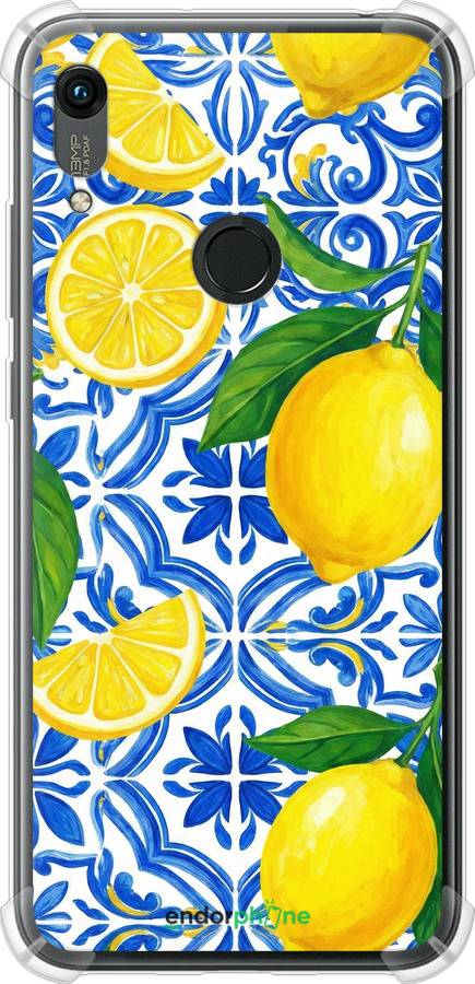 Силіконовий протиударний с посиленими кутами чехол Grocery Girl Italian Summer для Huawei Honor 8A - 6766sp-1635 изображение 