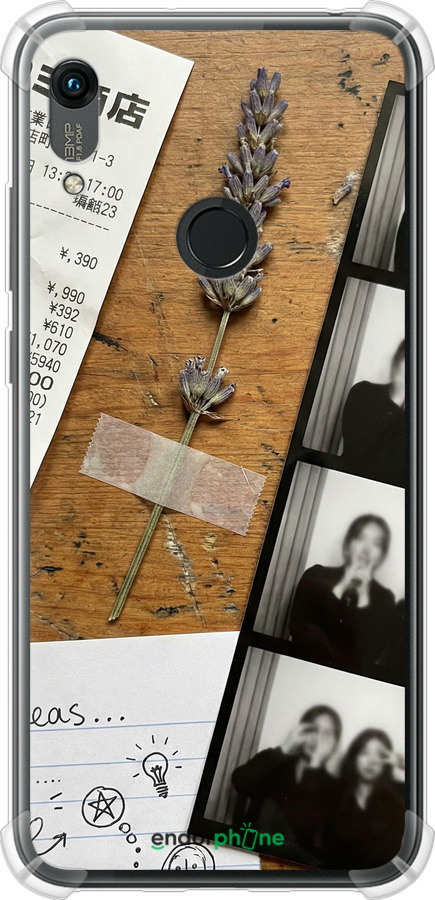 Силикон с усиленными углами чехол Aesthetic Scrapbook Collage для Huawei Y6s - 6773sp-1871 изображение 