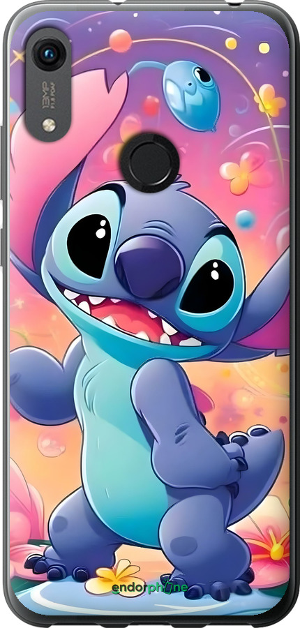 2D пластиковый чехол Стич 2 для Huawei Honor 8A - 6371t-1635 изображение 