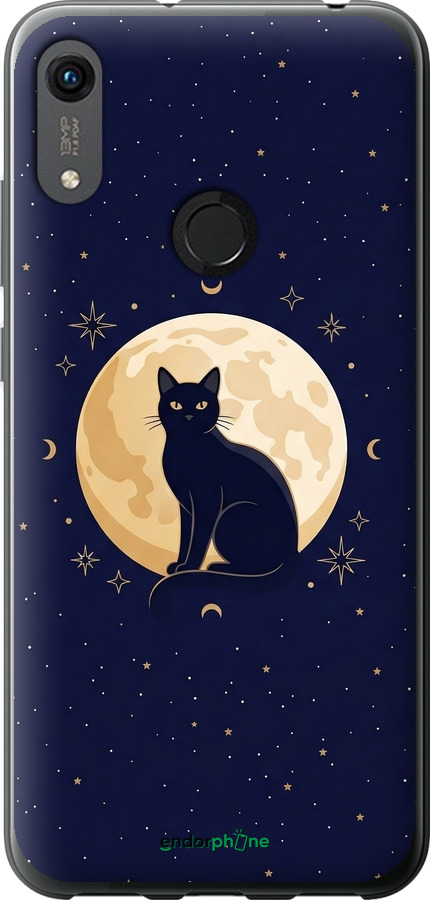 2D пластиковый чехол Cute Cat Celestial/Witchy для Huawei Y6s - 6787t-1871 изображение 