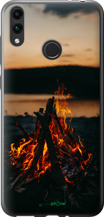Силіконовий чехол Вогонь для Huawei Honor 8C - 6021u-1590 изображение 