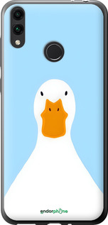 Силіконовий чехол Гусак для Huawei Honor 8C - 6350u-1590 изображение 