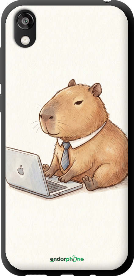 TPU чехол Funny Capybara CEO Working для Huawei Honor 8S - 6777b-1679 изображение 