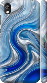 3D пластиковый матовый чехол Liquid Chrome для Huawei Honor 8S - 6781m-1679 изображение 