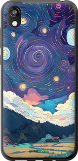 Силиконовый чехол Креативный арт для Huawei Honor 8S - 6322u-1679 изображение 