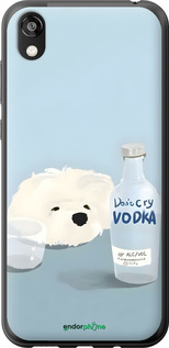 2D пластиковий чехол Пес водка для Huawei Honor 8S - 6368t-1679 изображение 