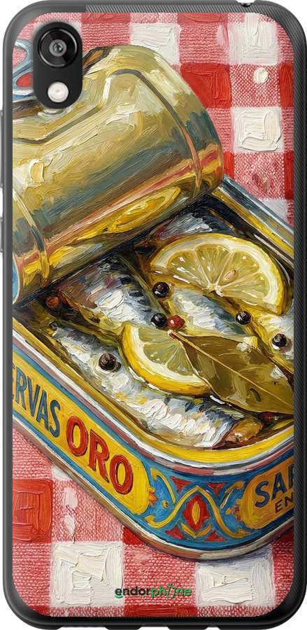 Силиконовый чехол Vintage Sardine Tin Phone для Huawei Honor 8S - 6772u-1679 изображение 
