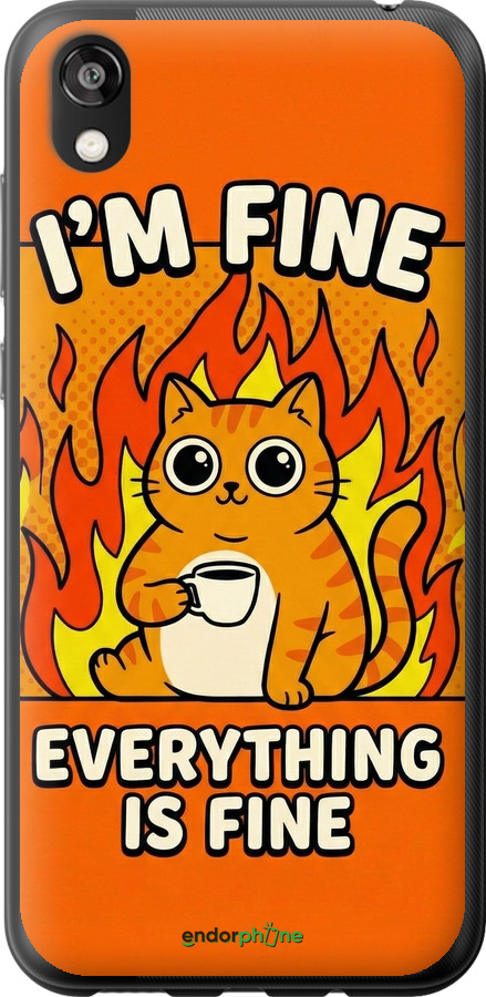 2D пластиковый чехол Funny Cat для Huawei Honor 8S - 6786t-1679 изображение 