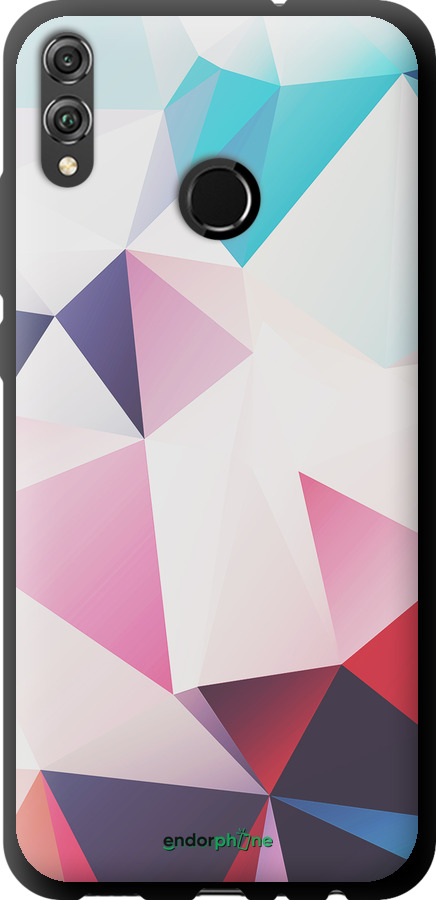 TPU чехол Геометрія 3 для Huawei Honor 8X - 4415b-1596 изображение 