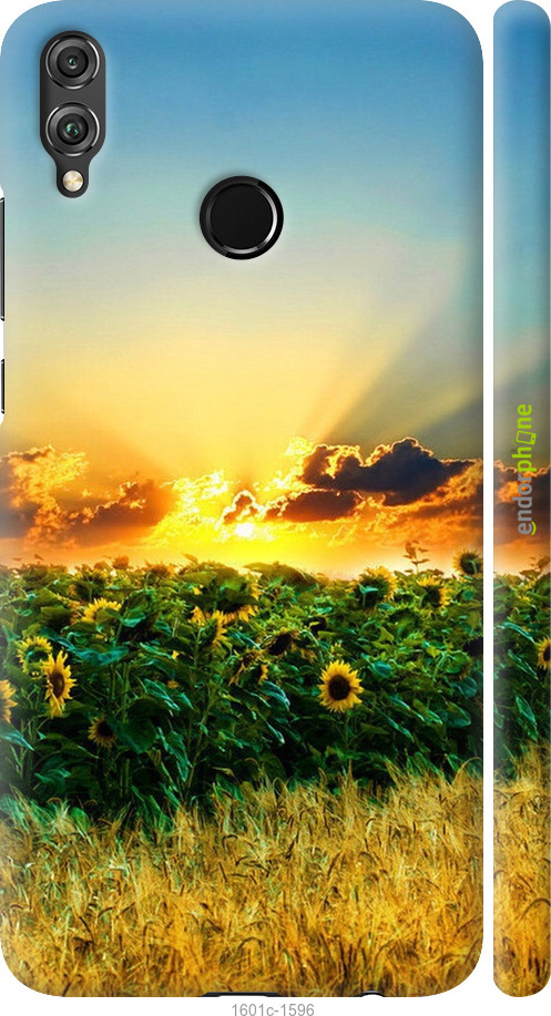 

3D пластиковий матовий чохол "Україна" для Huawei Honor 8X
