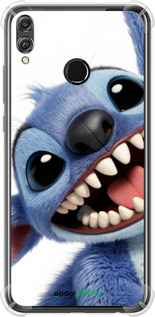 Силикон с усиленными углами чехол Стич для Huawei Honor 8X - 6684sp-1596 изображение 