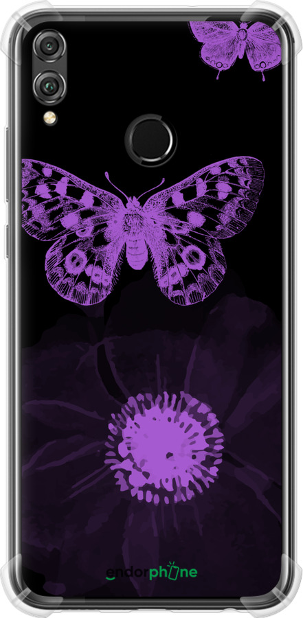 Силіконовий протиударний с посиленими кутами чехол Ніжність для Huawei Honor 8X - 5906sp-1596 изображение 