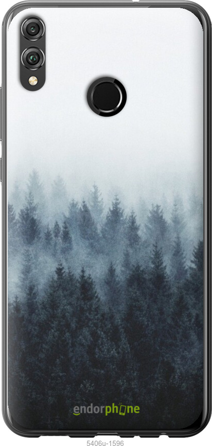 Силиконовый чехол № 5406 для Huawei Honor 8X - 5406u-1596 изображение 