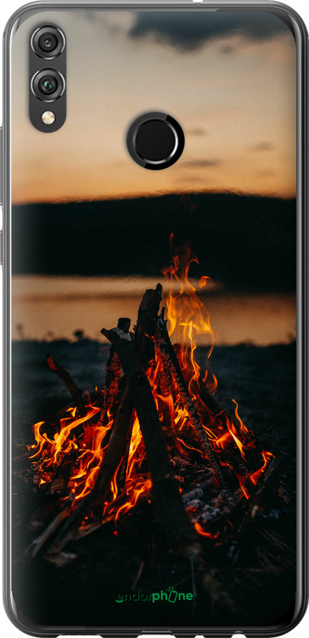2D пластиковий чехол Вогонь для Huawei Honor 8X - 6021t-1596 изображение 