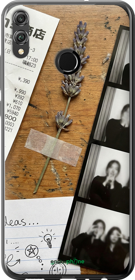 2D пластиковий чехол Aesthetic Scrapbook Collage для Huawei Honor 8X - 6773t-1596 изображение 