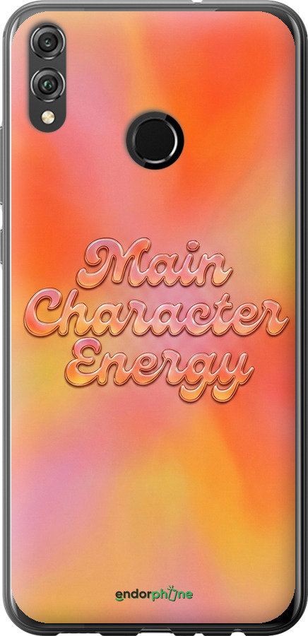 2D пластиковый чехол Aura Gradient Main Character Energy Aesthetic Y2K для Huawei Honor 8X - 6783t-1596 изображение 