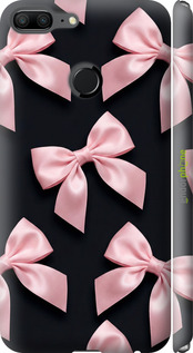 3D пластиковий матовий чехол Coquette Ribbons Dark Coquette для Huawei Honor 9 Lite - 6767m-1359 изображение 
