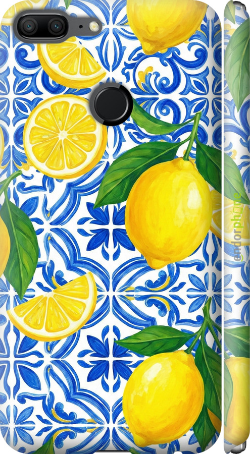 3D пластиковый матовый чехол Grocery Girl Italian Summer для Huawei Honor 9 Lite - 6766m-1359 изображение 