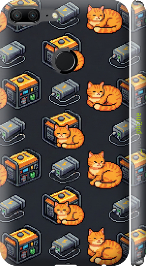 3D пластиковый матовый чехол Autonomous Zone для Huawei Honor 9 Lite - 6771m-1359 изображение 