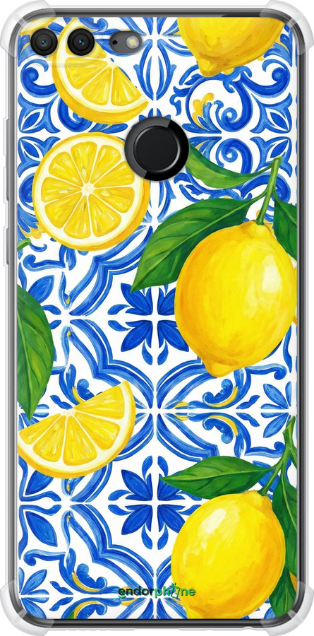 Силіконовий протиударний с посиленими кутами чехол Grocery Girl Italian Summer для Huawei Honor 9 Lite - 6766sp-1359 изображение 