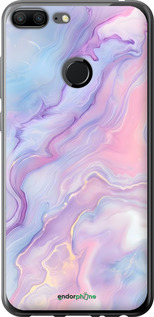 2D пластиковий чехол Нежный мрамор для Huawei Honor 9 Lite - 6310t-1359 изображение 