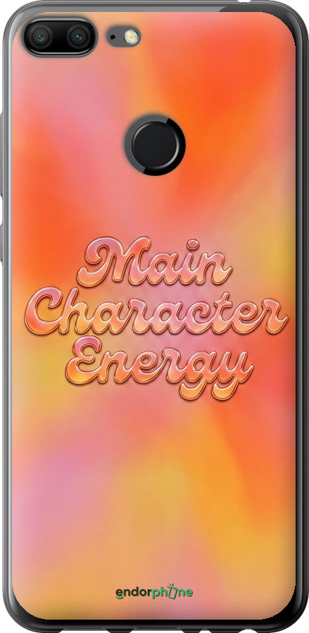 Силиконовый чехол Aura Gradient Main Character Energy Aesthetic Y2K для Huawei Honor 9 Lite - 6783u-1359 изображение 