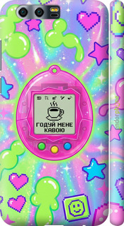 3D пластиковий матовий чехол Y2K Aesthetic Retro Pet: Годуй мене кавою для Huawei Honor 9 - 6784m-998 изображение 