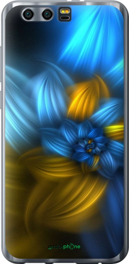 

Силіконовий чохол "Візерунок 46" для Huawei Honor 9, Синій