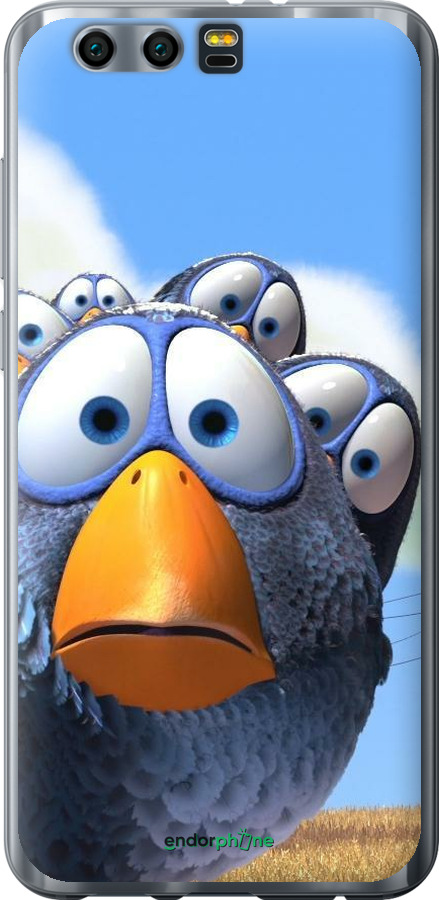 Силіконовий чехол Angry Birds для Huawei Honor 9 - 6008u-998 изображение 