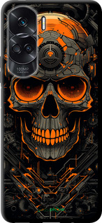 TPU чехол Череп для Huawei Honor 90 Lite - 5952b-3131 изображение 