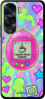 TPU чехол Y2K Aesthetic Retro Pet: Годуй мене кавою для Huawei Honor 90 Lite - 6784b-3131 изображение 
