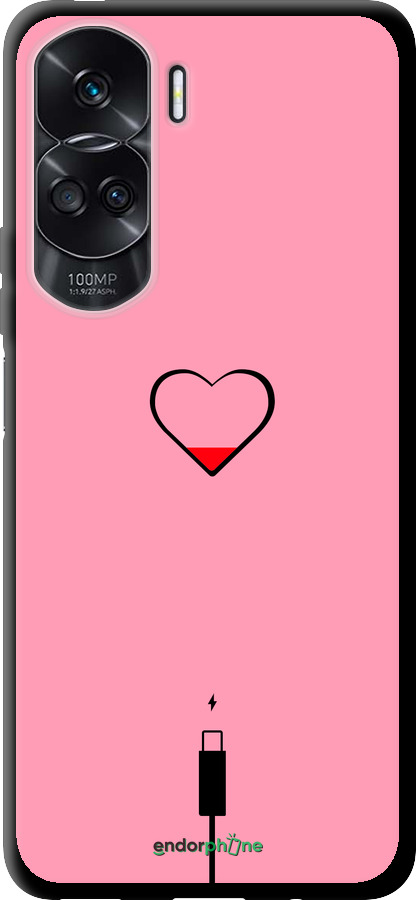 TPU чехол Подзарядка сердца1 для Huawei Honor 90 Lite - 4275b-3131 изображение 