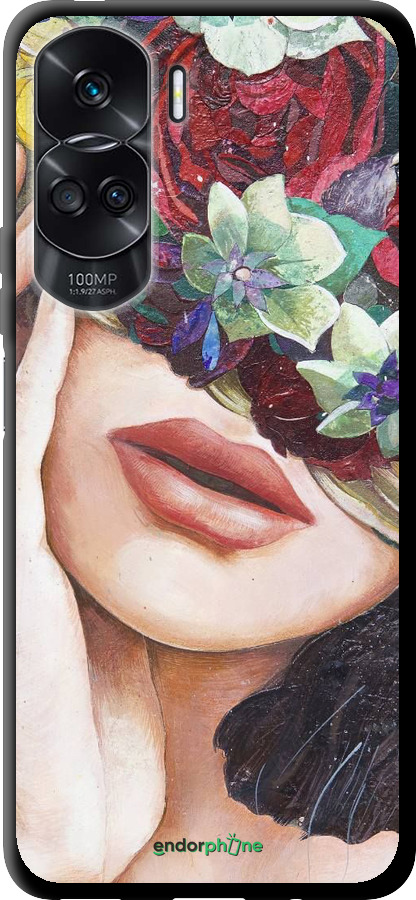 TPU чехол Head Flower для Huawei Honor 90 Lite - 4460b-3131 изображение 