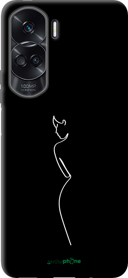 TPU чехол Силуэт1 для Huawei Honor 90 Lite - 4590b-3131 изображение 