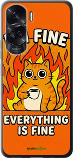 Силиконовый чехол 'Funny Cat' для Huawei Honor 90 Lite изображение 9