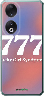 Силиконовый чехол 'Aesthetic Aura Gradient 777 Lucky Energy' для Huawei Honor 90 изображение 5