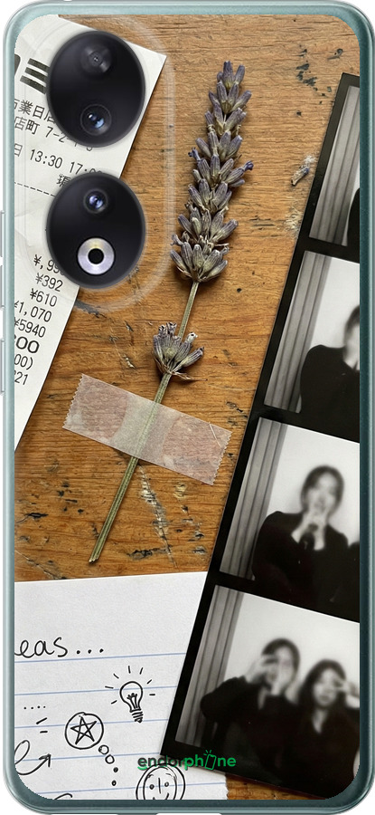 Силиконовый чехол Aesthetic Scrapbook Collage для Huawei Honor 90 - 6773u-3088 изображение 